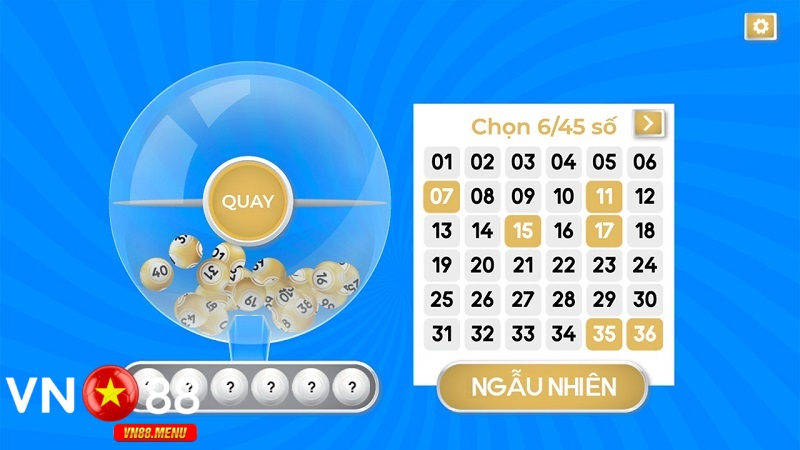 Các loại hình xổ số tại vn88